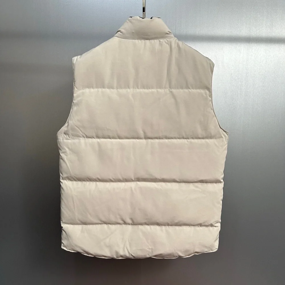 Canada Goose White Puffer Vest